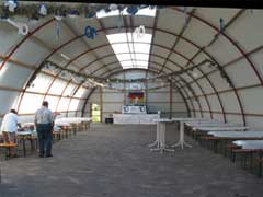 Unsere Halle